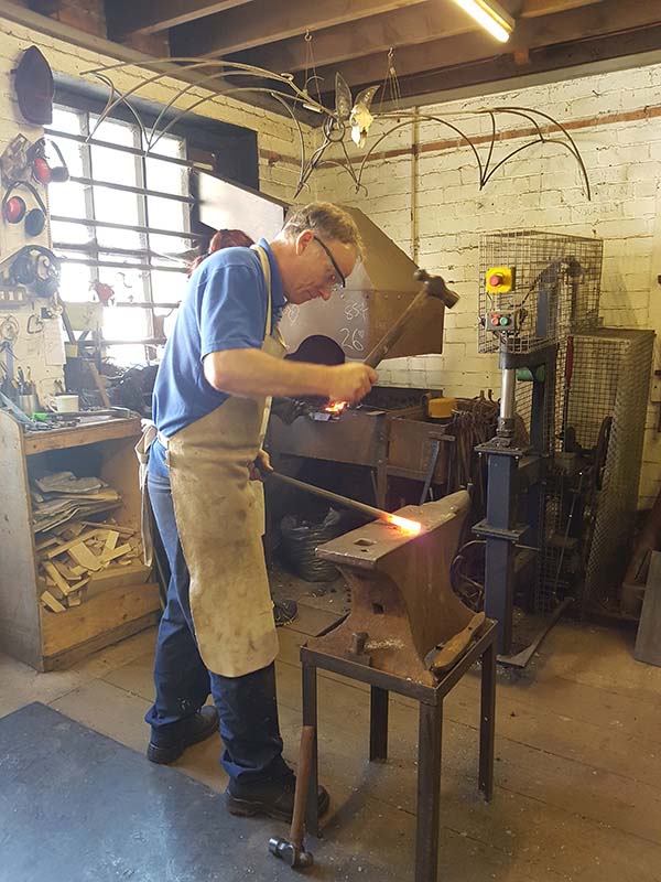 Spikes 2 day Blacksmith course in Llanbrynmair